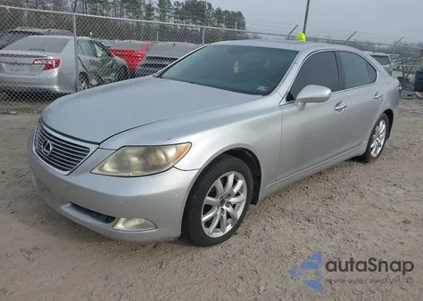 2007 Lexus Ls 460 из США, поврежденный, VIN JTHBL46F475008150